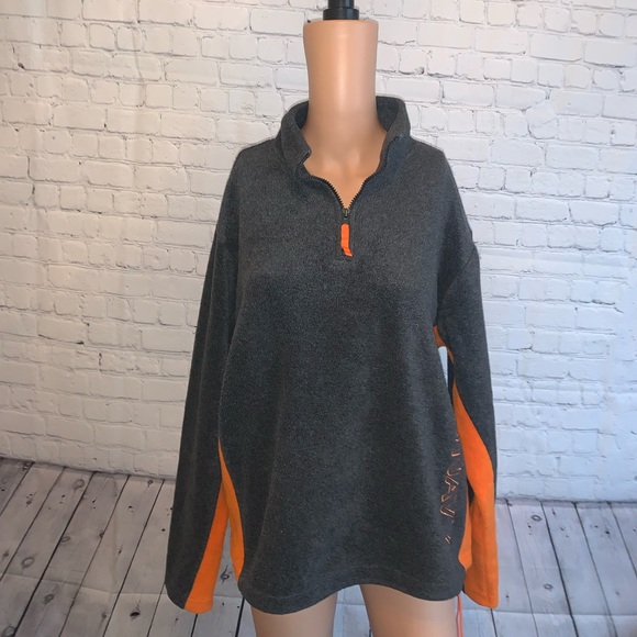 Old Navy Other - Old Navy Gray & Orange Sweatshirt size S